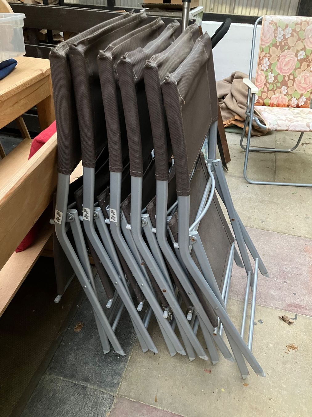Sedie: 6x Gartenklappstühle – Nuovo (secondo la descrizione) da Erlenbach im Simmental! venduto da Simmentaler-Perlen