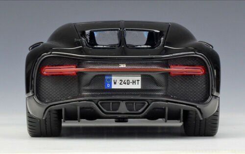 Bugatti Modellini d'auto: Bugatti Chiron Zero-400-Zero 2017 schwarz / hellblau  1:24 – Nuovo e nell'imballaggio originale da Gerlafingen venduto da espero88 4