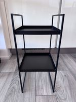 Beistelltisch Eisen 27 x 27 x 54 cm schwarz