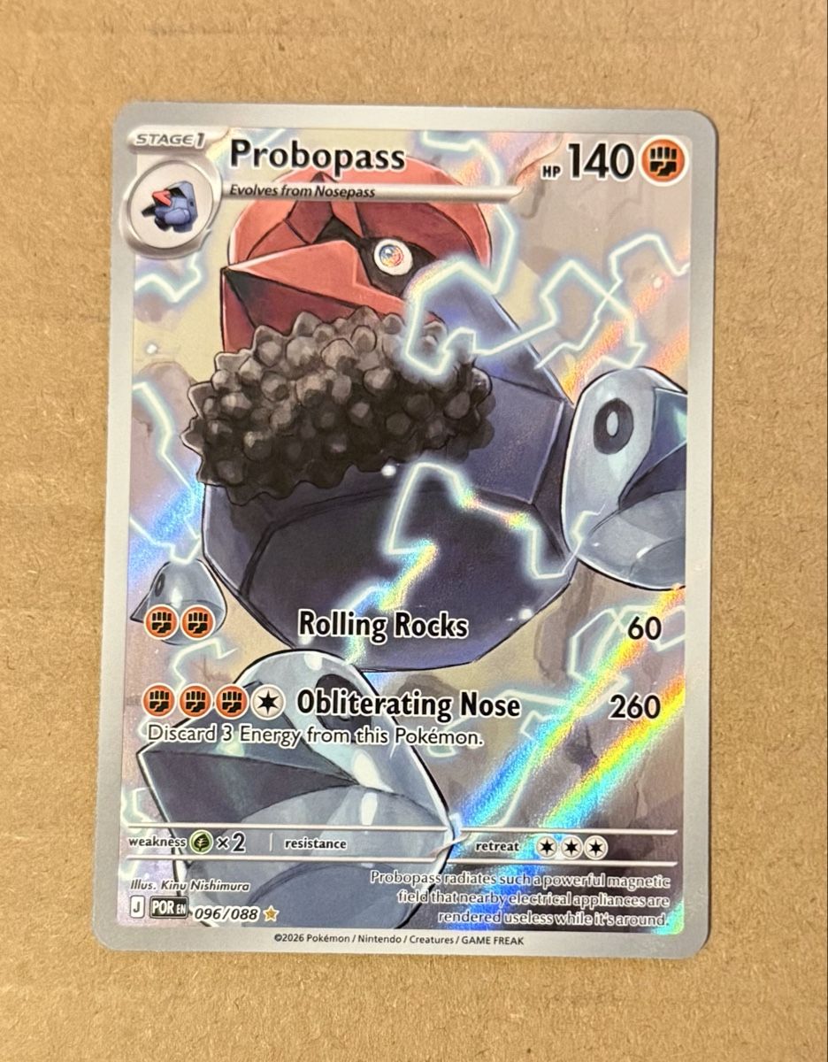 Pokémon Carte collezionabili: Probobass 096/088 English EN – Usato da Heerbrugg venduto da HennessyCognac