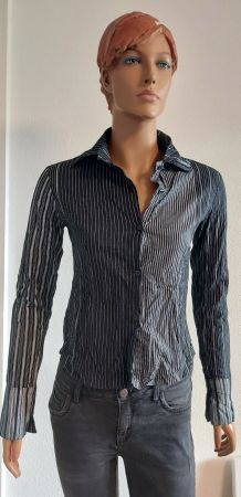 Gestreifte Damenbluse Gr. S von Chicoree