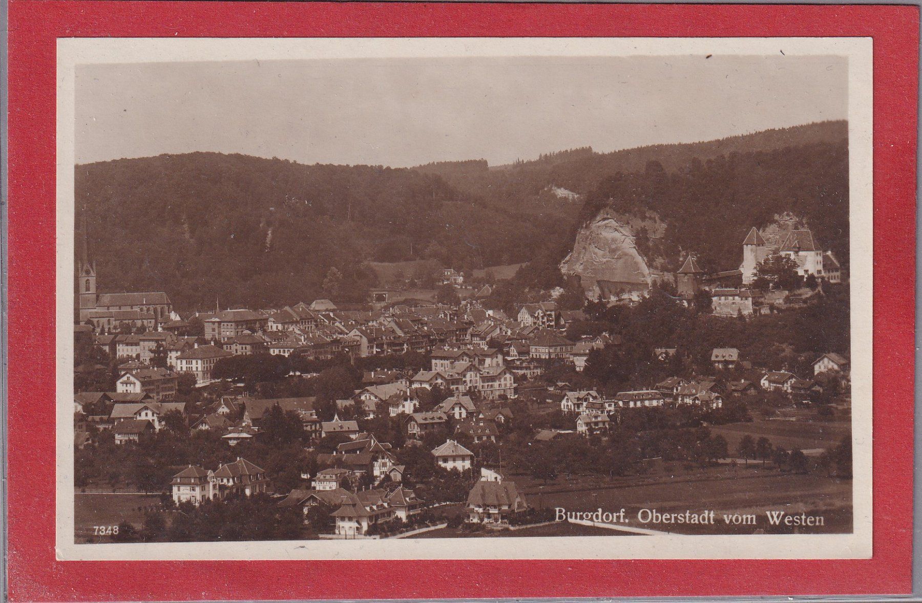 Cartoline postali: Burgdorf Oberstadt - 1936 – Usato da Orvin venduto da Pyaeschli