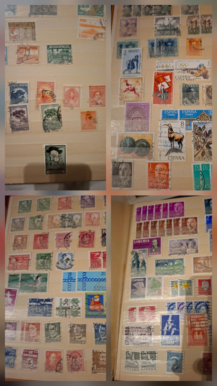 Tutti i francobolli: Briefmarken Album diverser Länder – Usato da Balgach venduto da SIMEON27