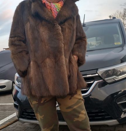 Echt  Nerzjacke Gr.38/40  sehr guter Zustand