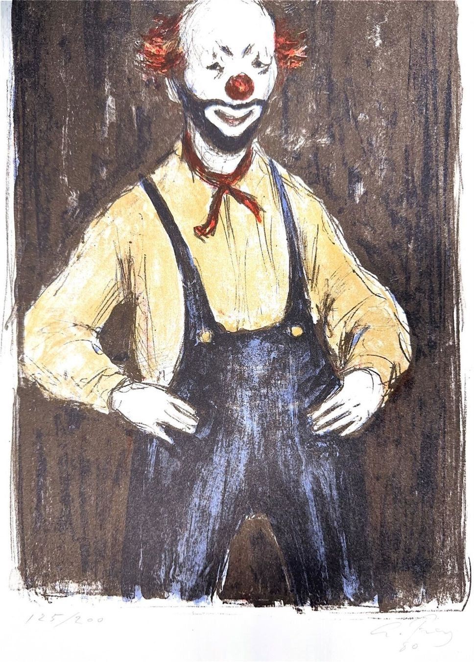 Grafiken & Lithographien: AUGUST FREY 1912 LITHOGRAPHIE SIGNIERT NUMMERIERT – Gebraucht aus Gersau von kunst-online