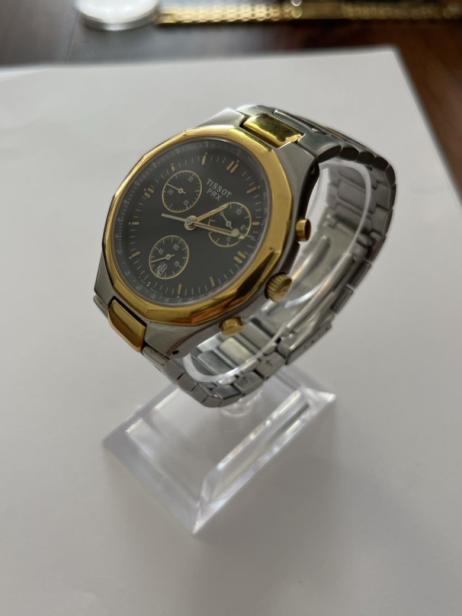 Tissot Orologi: Tissot PRX Quarz-Chronograph – Usato da Rheineck venduto da UhrenReinhardt 1