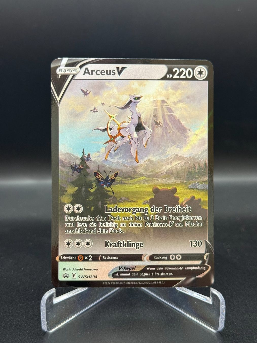 Pokémon Carte collezionabili: Arceus V - Black Star Promo – Usato da Birmensdorf ZH venduto da SnorlaxMail