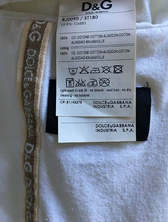 Giacche: Veste Dolce Gabbana – Usato da Neuchâtel venduto da elia123 1