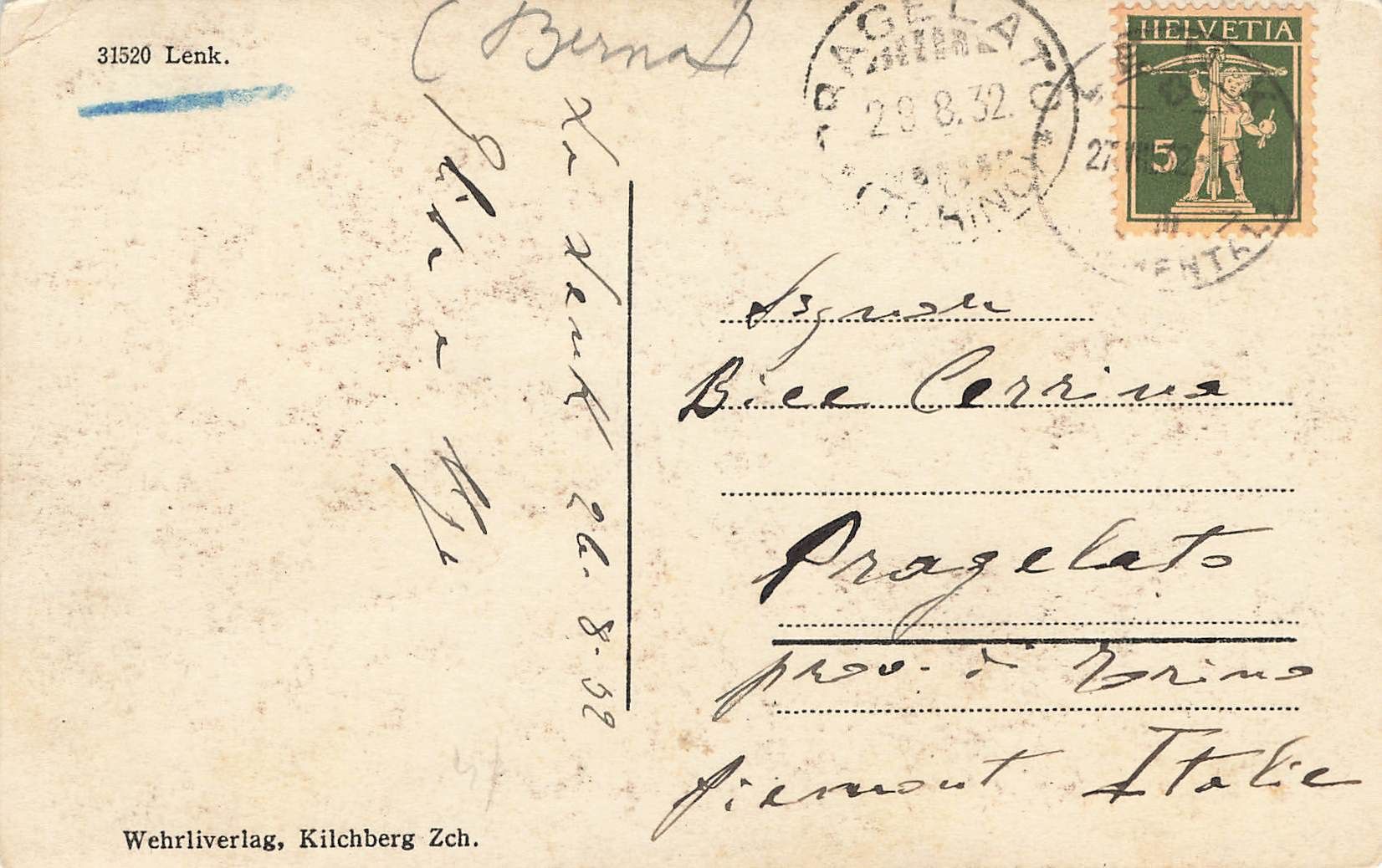 Cartes postales: Lenk – D'occasion à Biasca par Blenio71 1