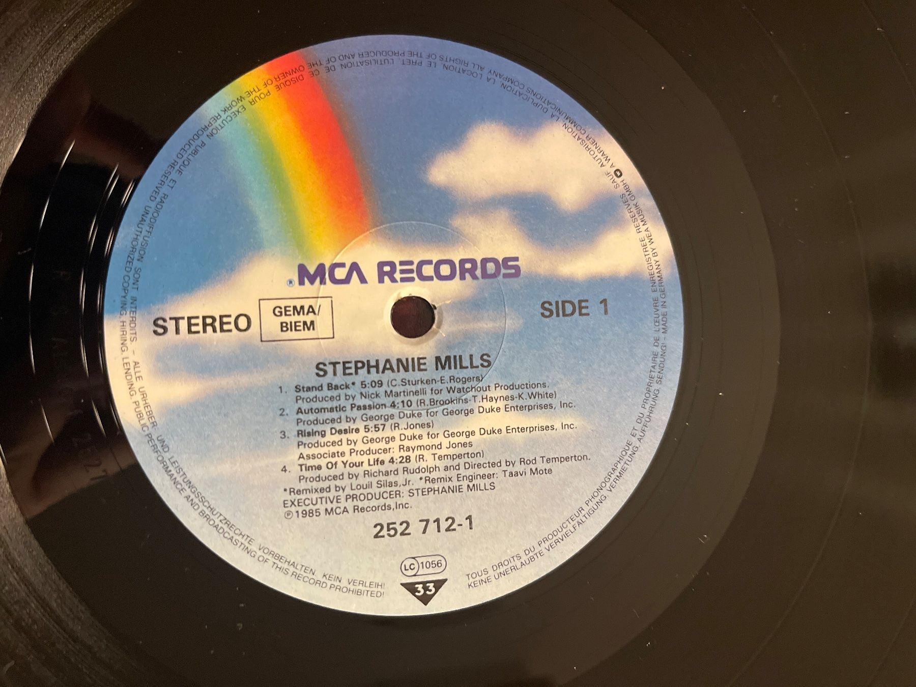 Dischi in vinile: S1845/Stephanie Mills - Stand Back – Usato da Frutigen venduto da Philippe_jsp 2