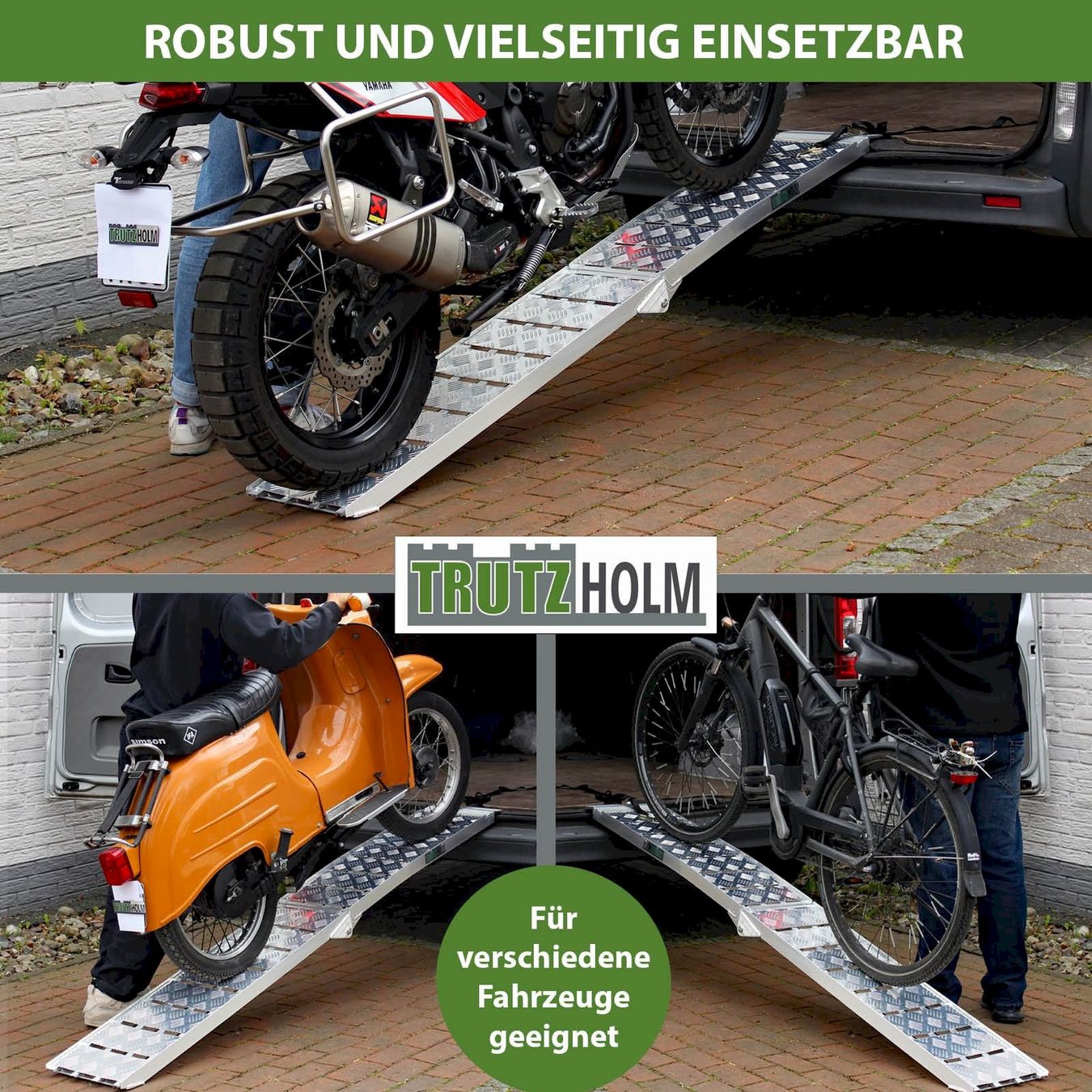 Rampe di accesso: 1x Auffahrrampe Heavy Duty 680kg 226cm – Nuovo e nell'imballaggio originale da Bottighofen venduto da zaap 6