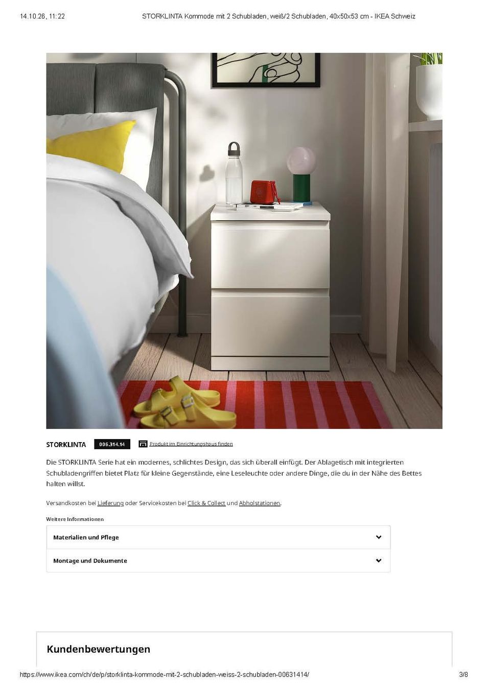 Ikea Commodes: Neue IKEA Kommode Storklinta – Neuf (Voir description) à Bonstetten par Moma10 1