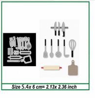 Neues  mini Stanzschablonen-Set  Küchentools
