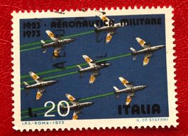 Italienische Briefmarke aus Gestempelt
