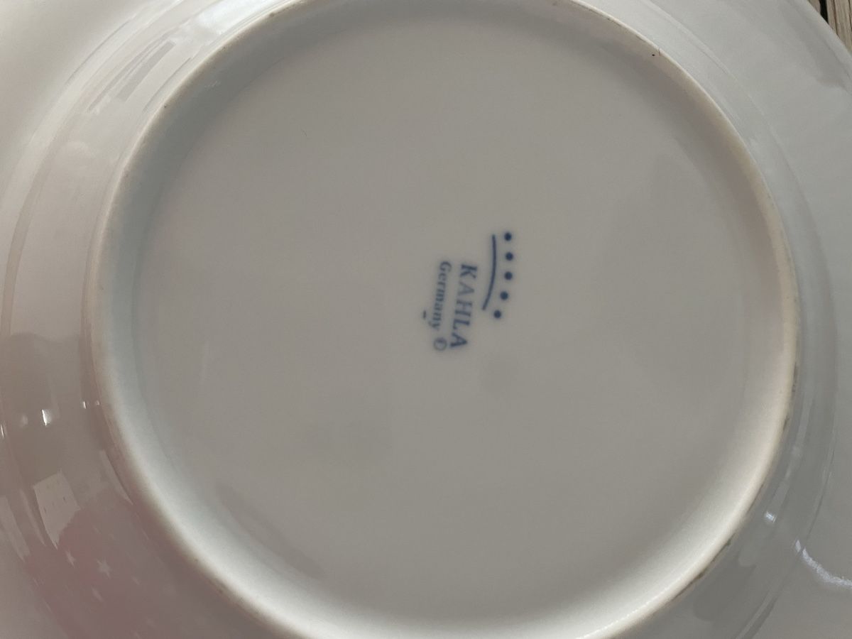 Kahla Piatti: Kahla Germany Pastateller – Usato da Oberwil BL venduto da Petermib 4