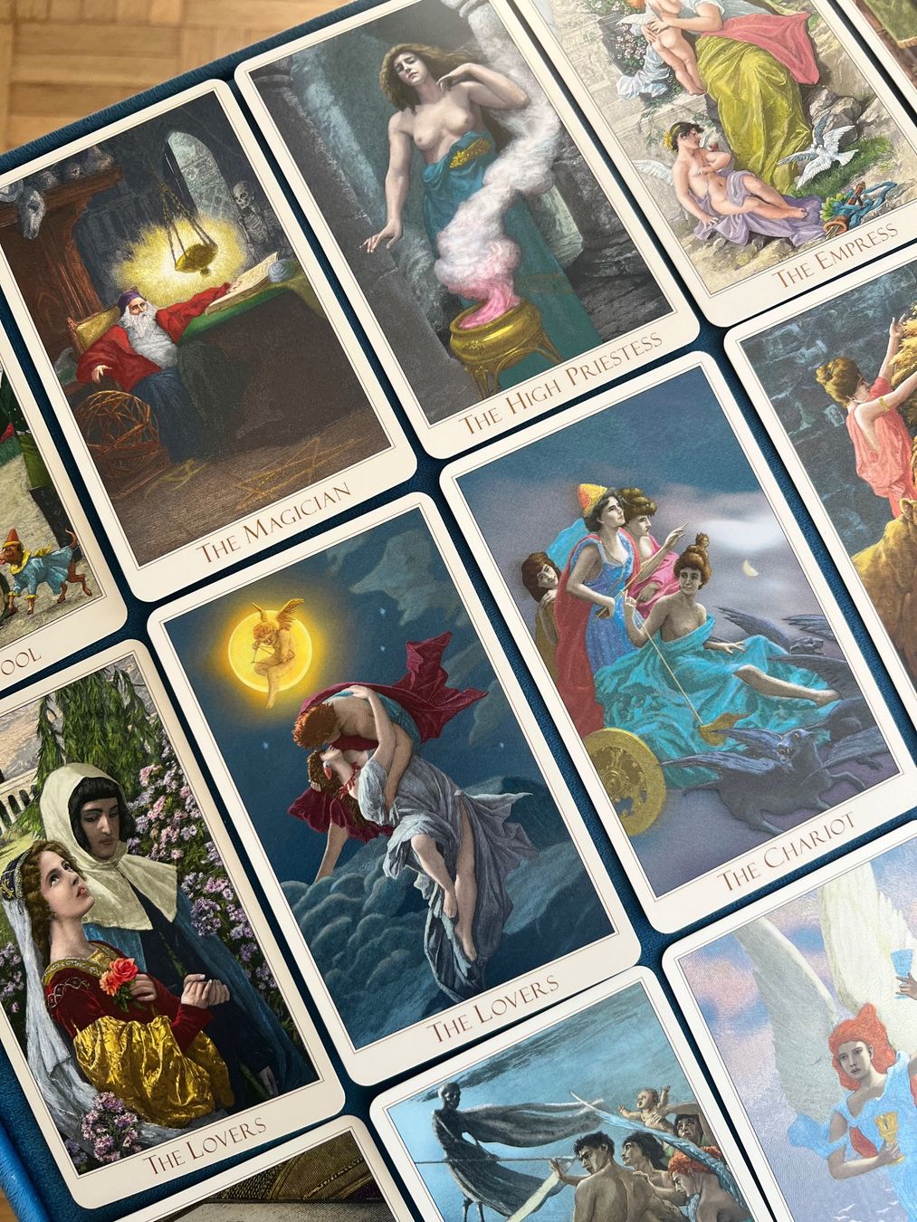 Spiele: SELTEN The Victorian Romantic Tarot Karten Deck Baba Studio – Neu (gemäss Beschreibung) aus Effretikon von YaMn 5