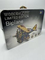 Wooden City Modellflugzeug Biplane Holz Bausatz neu