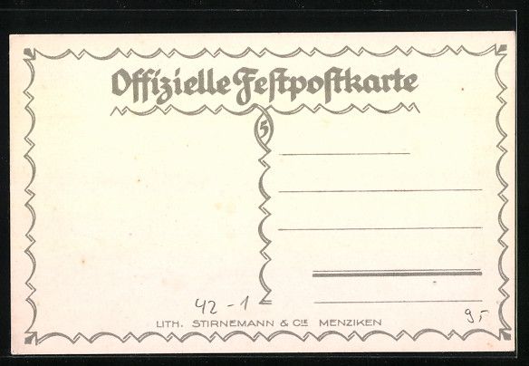 Cartes postales: Aarau, Eidgenössisches Schützenfest 19 – D'occasion à Berlin par bartko-reher 1