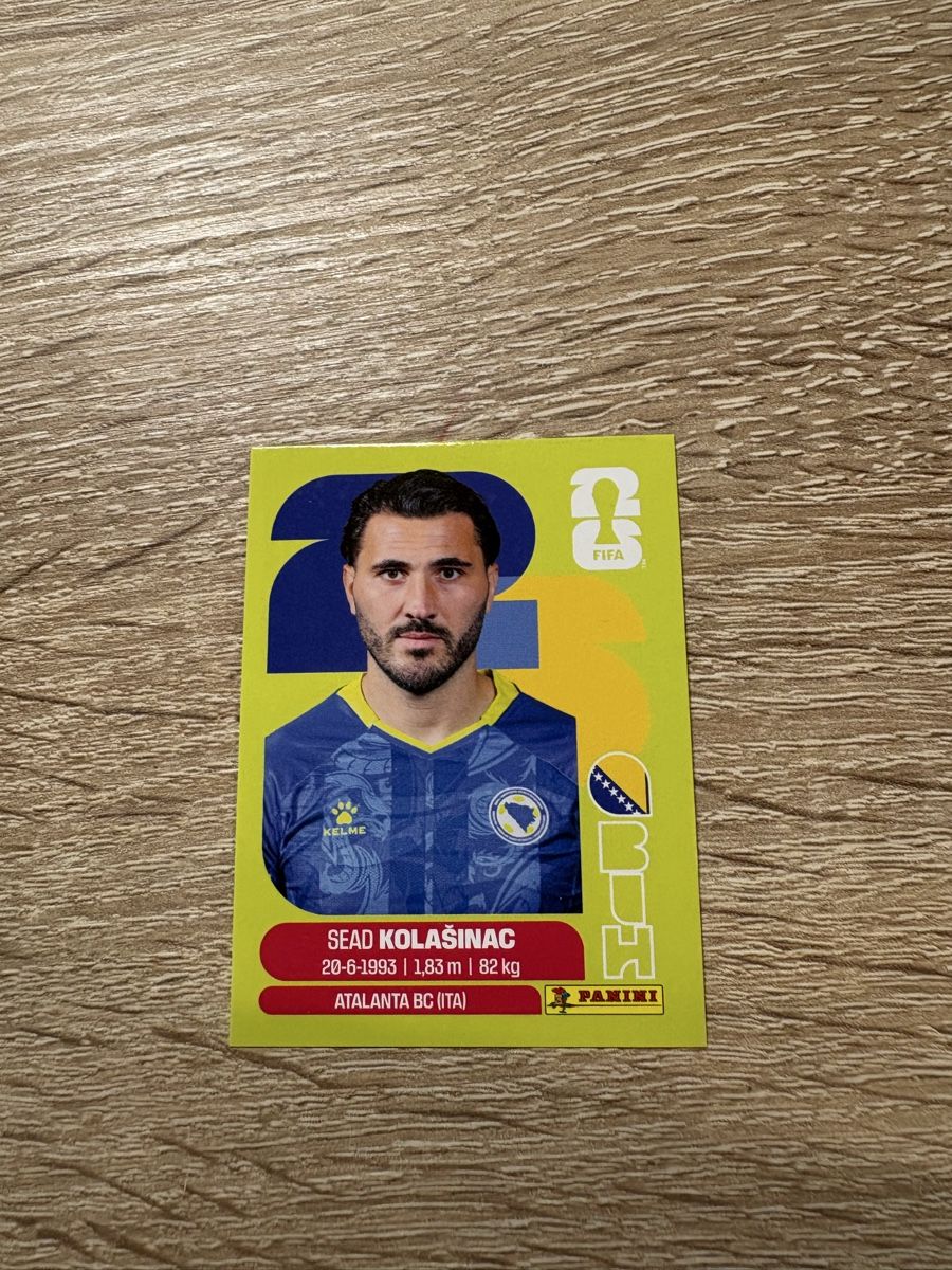 Panini Carte collezionabili: Panini Sead Kolasinac BIH 4 – Nuovo (secondo la descrizione) da Langrickenbach venduto da swissluca