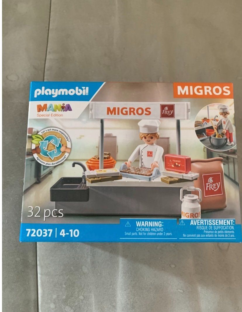 Migros Sammelmarken & -punkte: Playmobil Migros – Neu und originalverpackt aus Willisau von son_q7rj