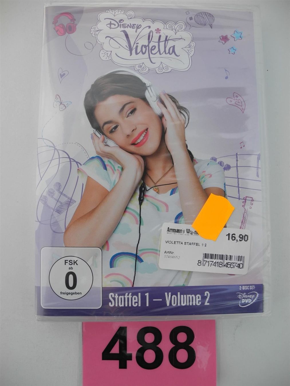 Alle DVDs: Disney Violetta Volume 2, Nr. 488 – Neu und originalverpackt aus Kottwil von Crazyrolf