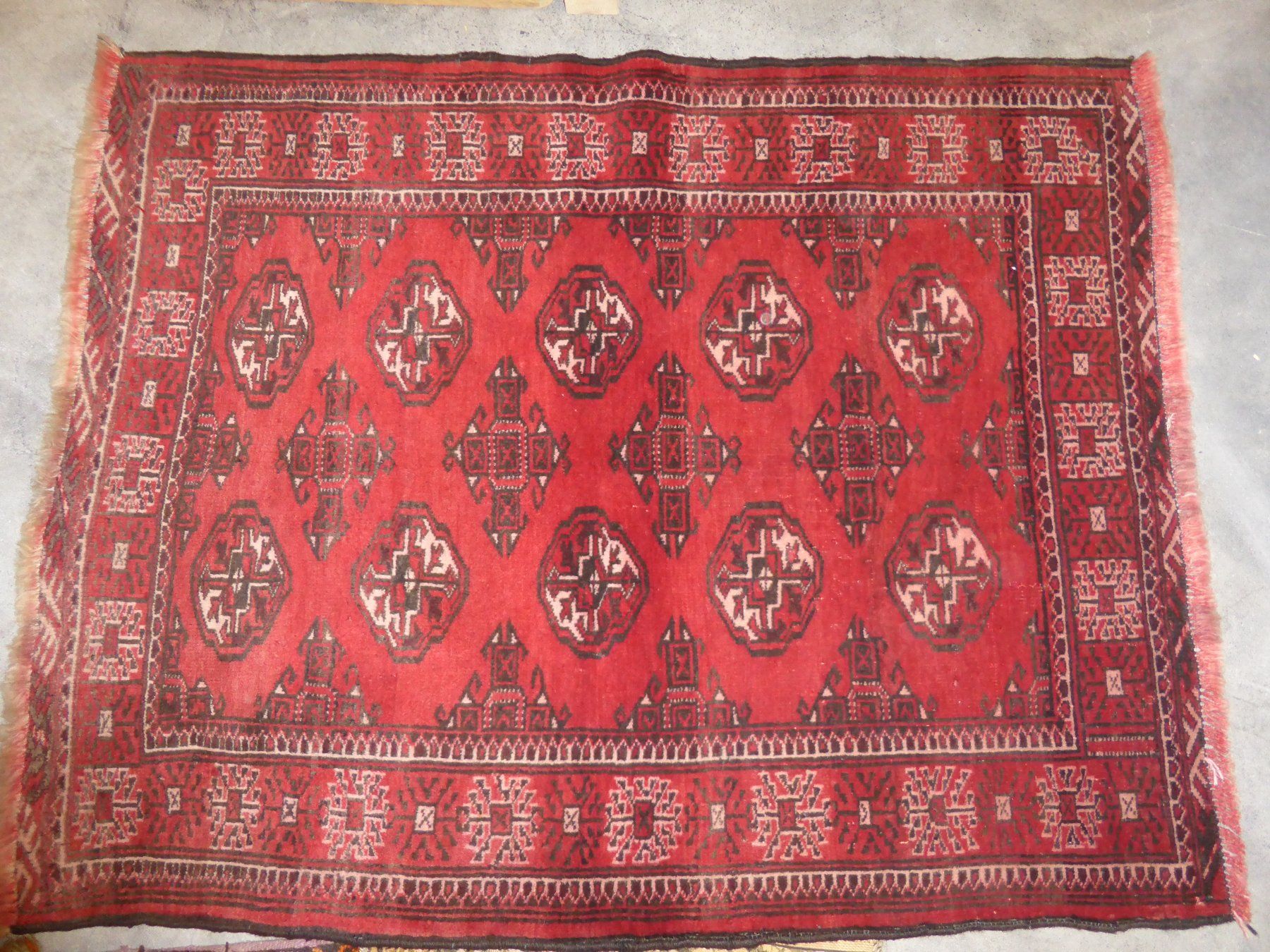 Tappeti: Teppich Turkmen; handgeknüp 94x118 – Usato da Herrliberg venduto da AlexandraBopp 2
