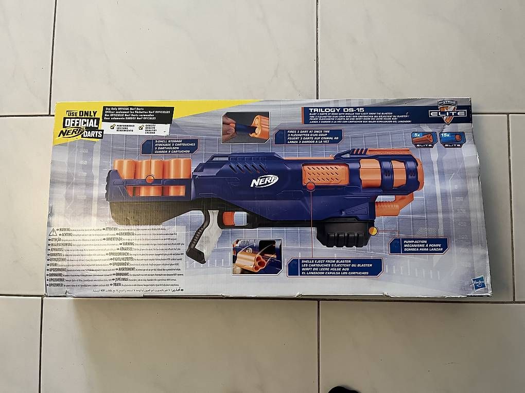 Jouets: Nerf Trilogy DS-15 – Neuf avec emballage d'origine à Unterägeri par JAARMO78 1