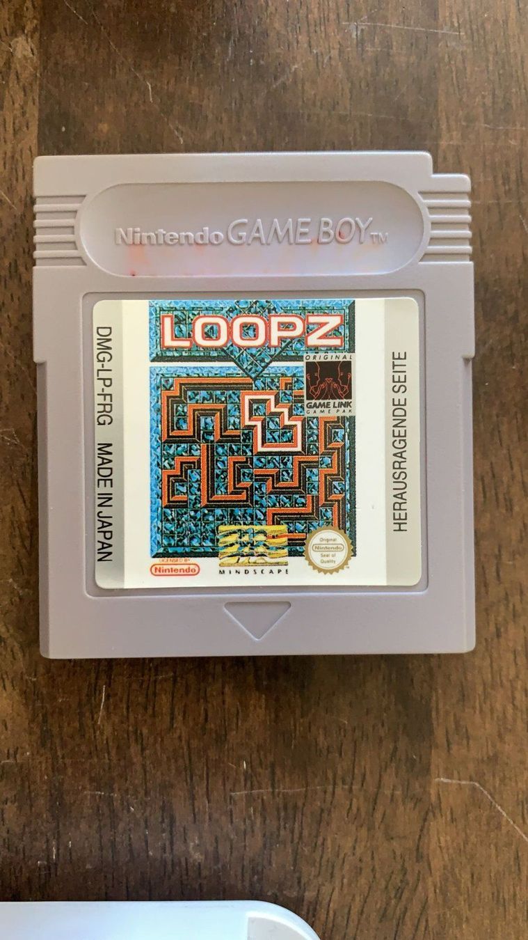 Spiele: Loopz für Gameboy – Gebraucht aus Gebenstorf von RetroFuture
