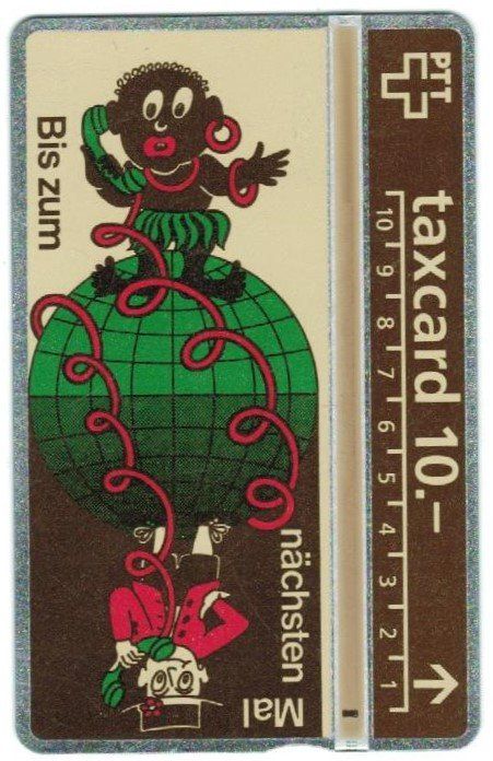 Schede telefoniche: Taxcard Fernmeldedirektion Winterthur – Usato da Zürich venduto da Tolima194