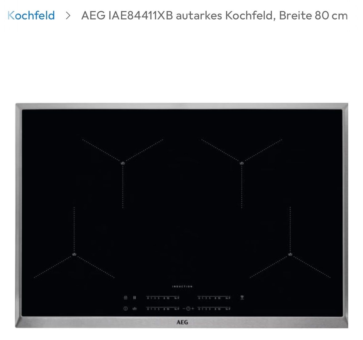 AEG Cuisinières: Induktionsherd AEG – D'occasion à St. Gallen par may_c772