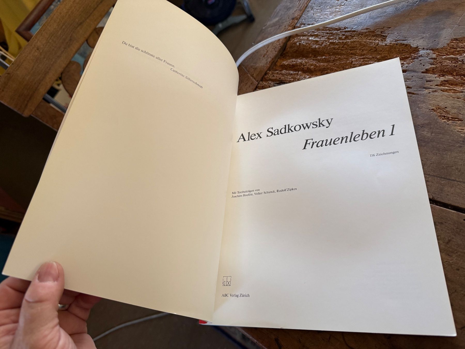 Livres: 2 Bücher Alex SADKOWSKY – D'occasion à Bern par Jwpm66 1