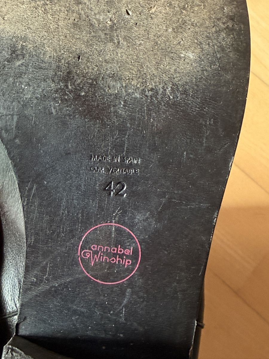 Scarpe da uomo: Bottes en cuir Annabel Winship taille 42 – Usato da Cerneux-Péquignot venduto da Boby1973 4