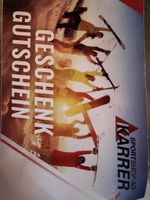 Gutschein Sportshop Karrer