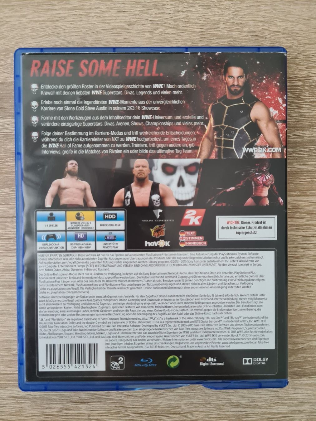 Giochi: W2K16 (German Cover) - PS4 – Usato da Carouge GE venduto da Gasco 1