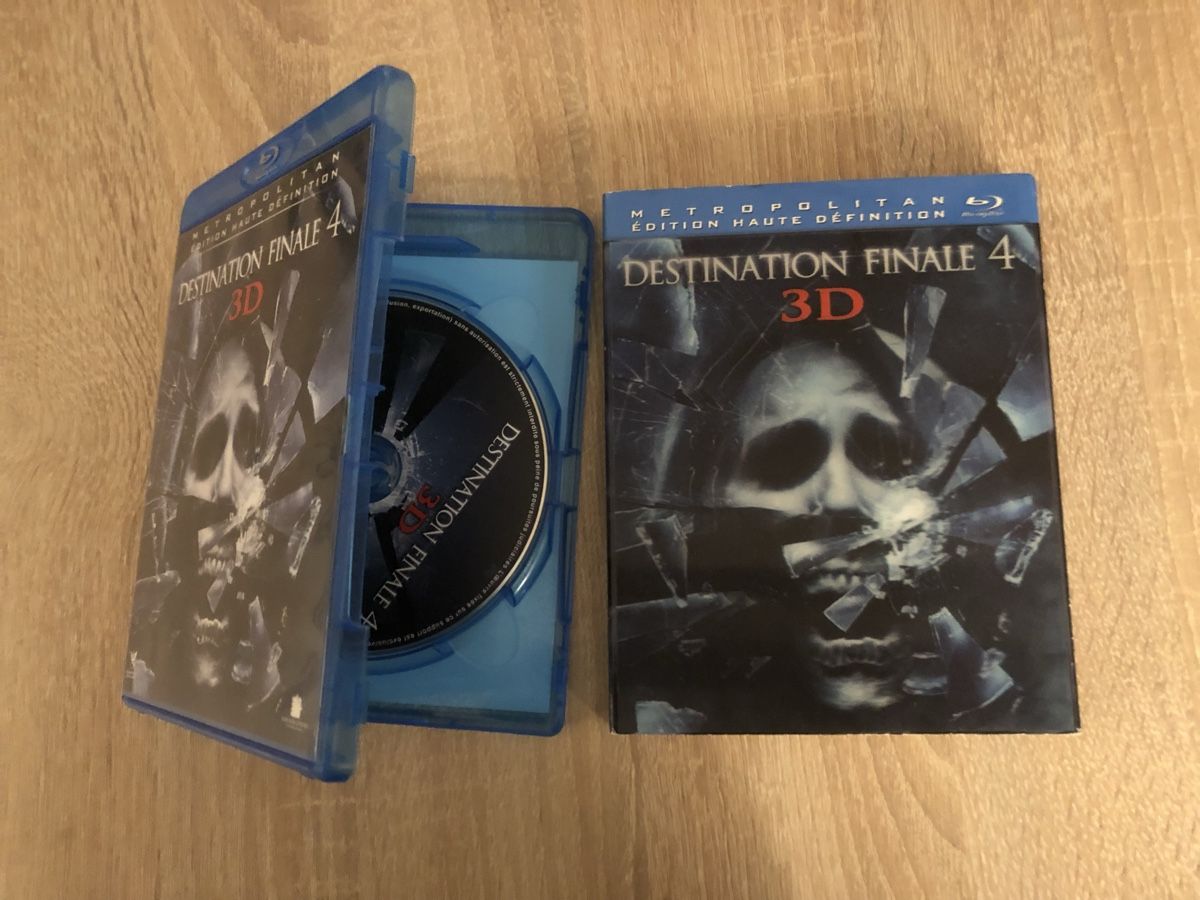 Tous les DVDs: Destination final 4 3D et Piranha 3D Blu-ray – D'occasion à Petit Lancy par manho79