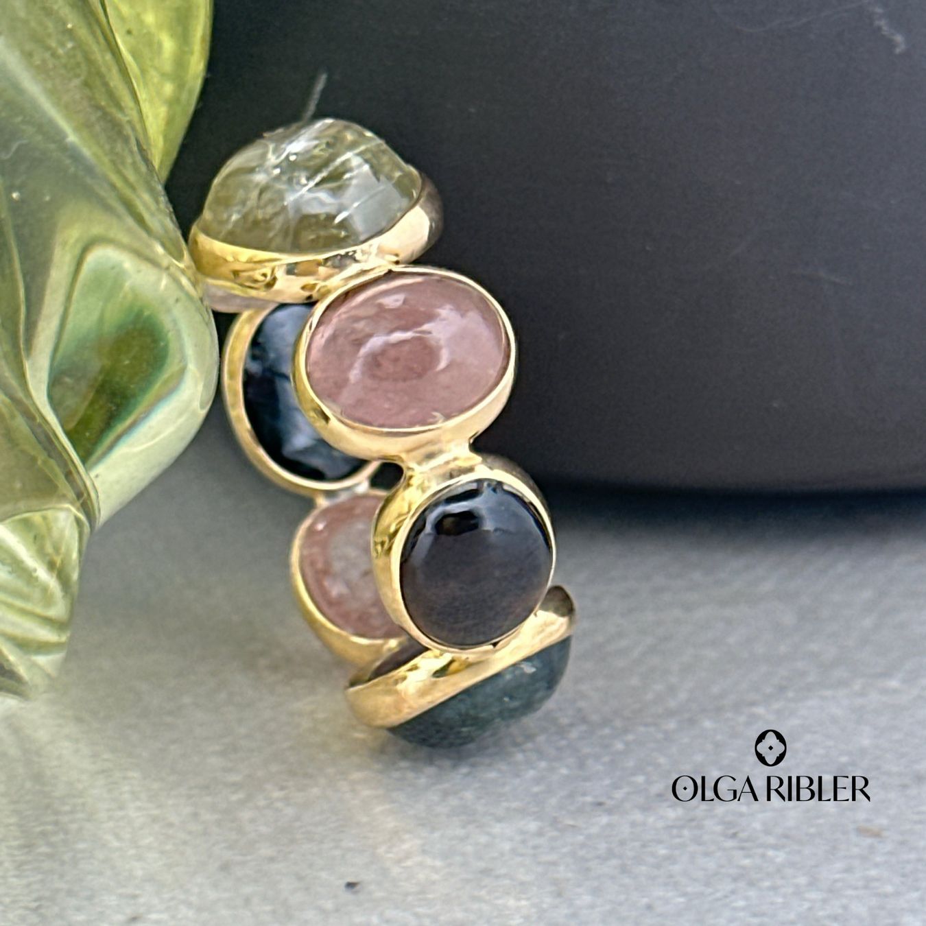 Olga Ribler Anelli: Turmalin Ring Sterling Silber  Ringgrösse 58 – Nuovo (secondo la descrizione) da Luzern venduto da Schmuckoutlet 5