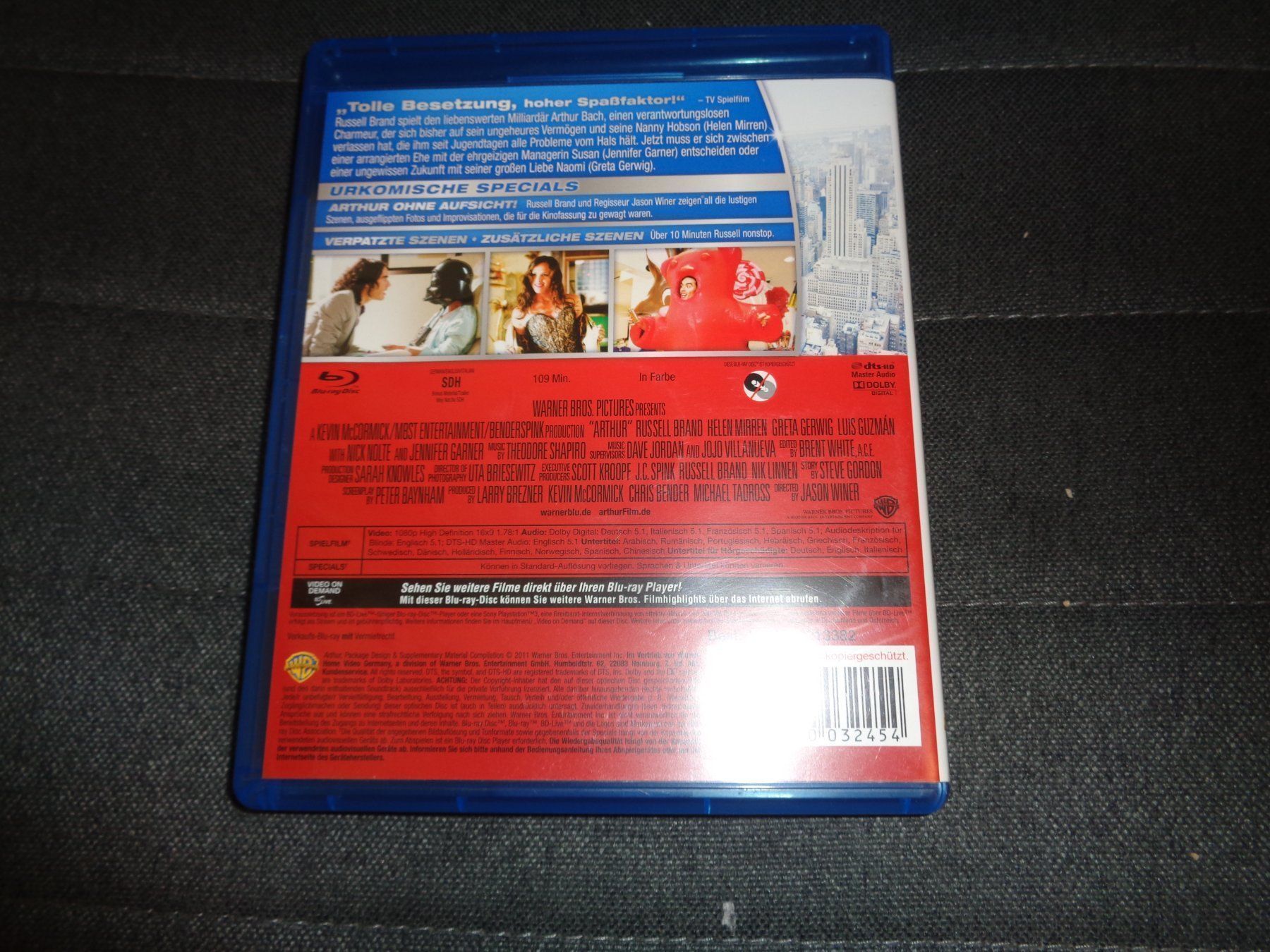 Tutti i DVDs: Arthur BLU-RAY – Usato da Olten venduto da Disc-Verkauf 2