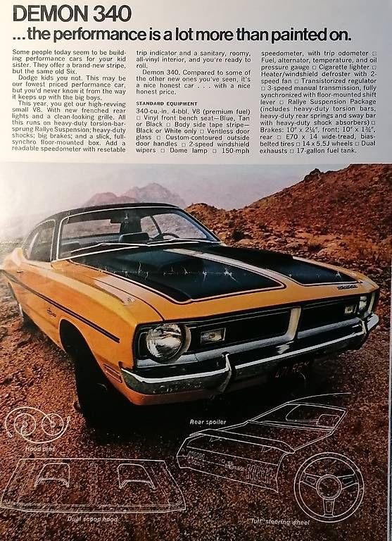 Dodge Dokumente: The 1971 Dodge Scat Pack Prospekt – Gebraucht aus Stüsslingen von Sandsalz 3