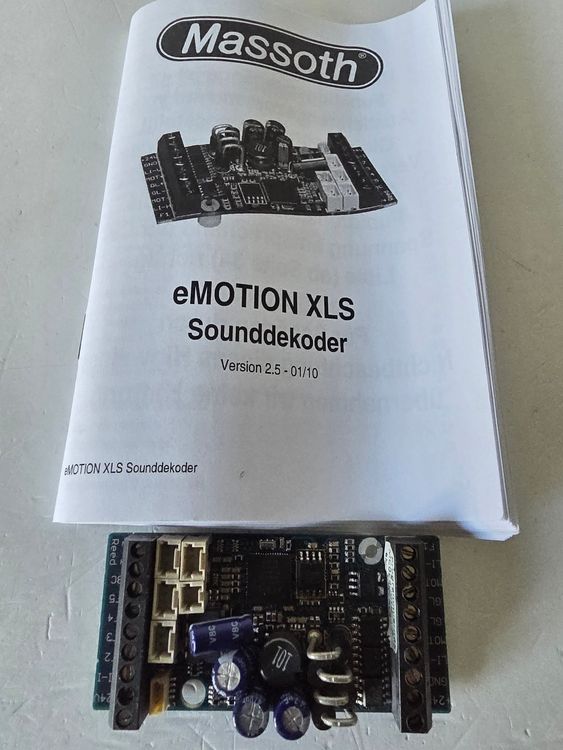 MASSOTH eMOTION XLS Sounddecoder (Gebraucht) in Seuzach für CHF 40 ...