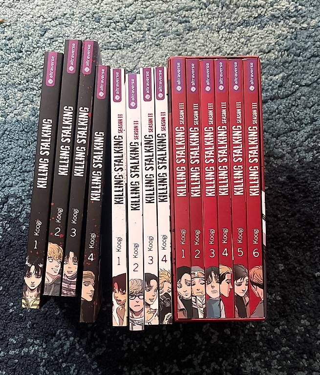 Tutti i DVDs: Killing Stalking Seasons 1,2&3 – Usato da Zürich venduto da nic_7gfx