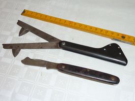 Antike Aderlass- u. Okulier-Messer Sackmesser Taschenmesser