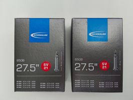 2 Stück Schwalbe Fahrradschläuche 27.5 Zoll