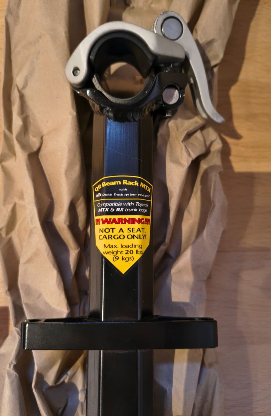 Ersatzteile: Topeak MTX Beam Rack E-Type Gepäckträger / Sattelstützentr. – Gebraucht aus Root von Marlowe85 2