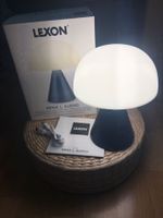 *gebraucht - Lexon Mina L Audio LED Lampe blau*