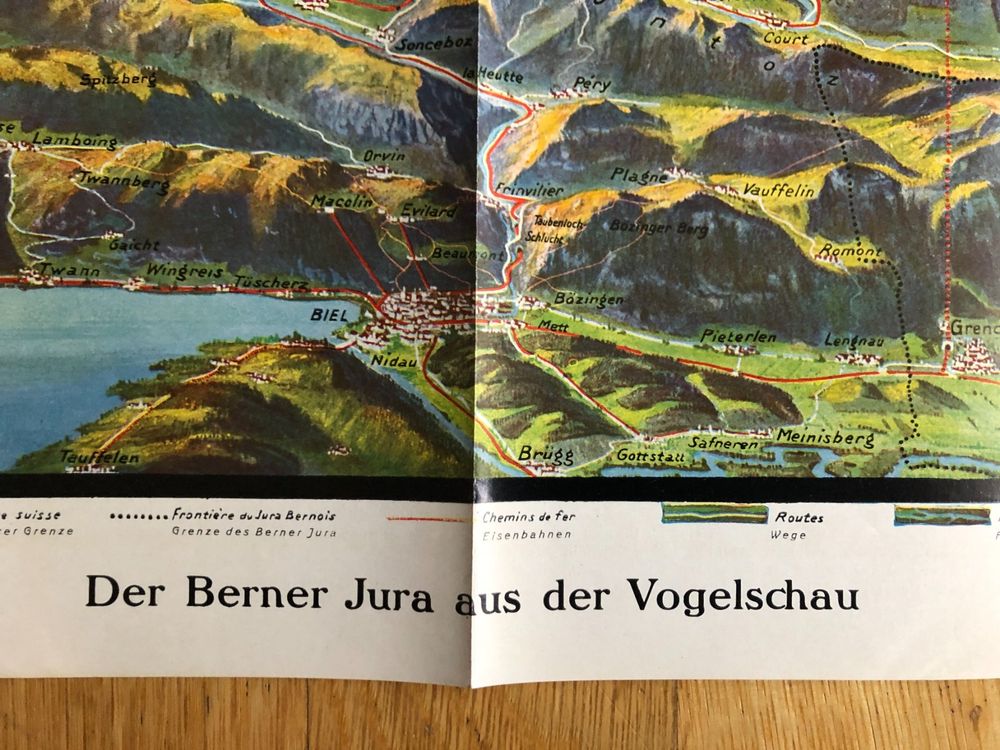 Der Berner Jura. Reliefkarte Kaufen auf Ricardo
