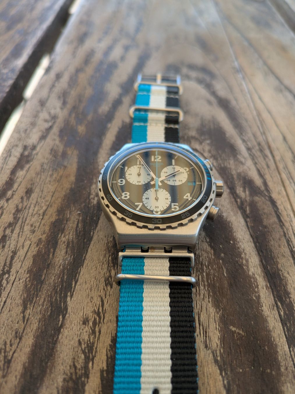 Swatch Orologi: Swatch Chrono Irony Skybond YVS409 – Usato da Adetswil venduto da testkauf 2