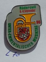 1 Pin Unter-Emmentalischer Musiktag Rüderswil Pin (L70)