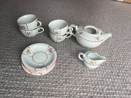 Porzellan Kinder Tee-Set