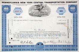 Pennsylvania New York Central Transportation Co - 1968