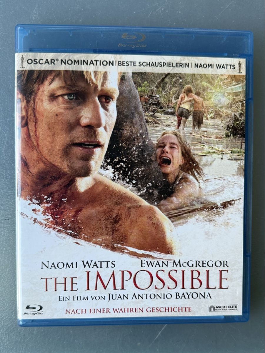 Tutti i DVDs: The Impossible Blu-ray Naomi Watts Ewan McGregor – Usato da Oberried Brienz venduto da Chyara